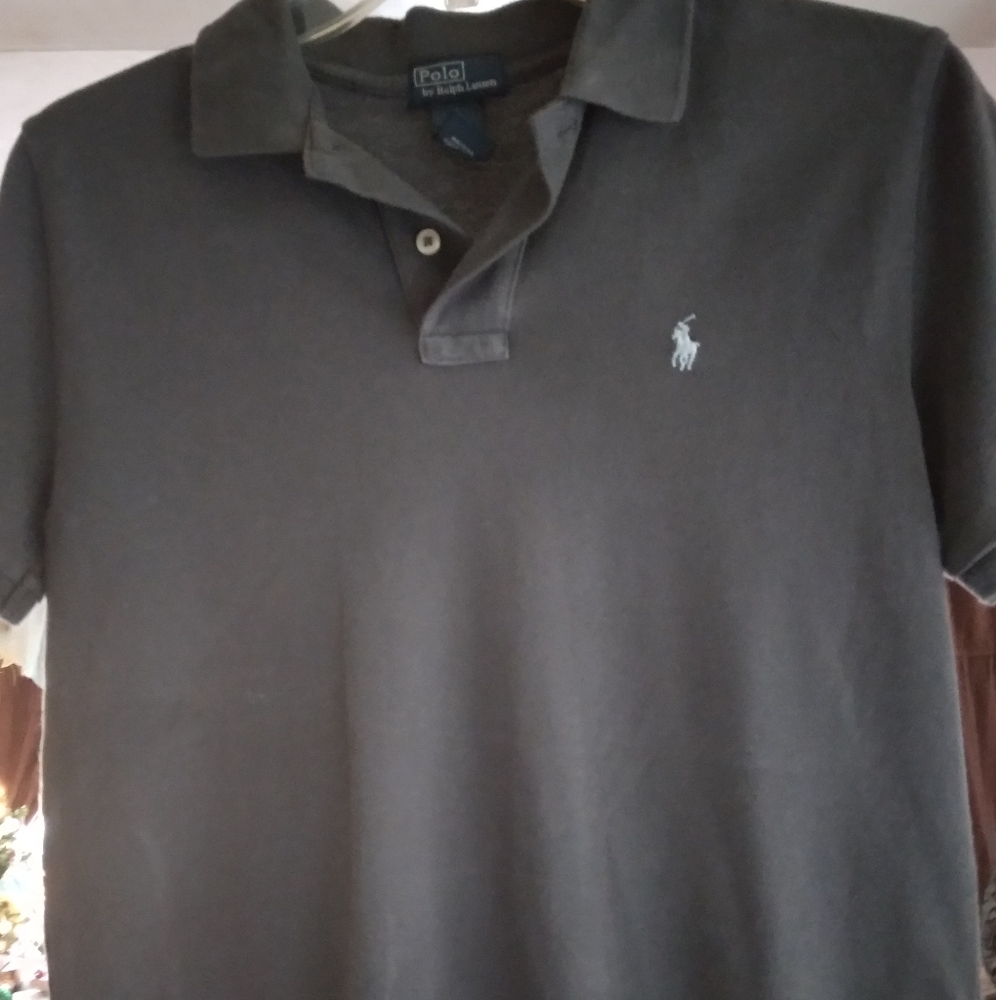 RALPH Lauren Polo Gray shirt boys